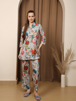 Flavia Creation Top Pant Co-ords Set