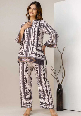 AMBAMA ENTERPRISE Tunic Pant Co-ords Set