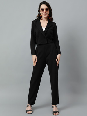 KOTTY Top Pant Co-ords Set With Blazer For Rs. 459 @ 89 %