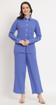 NUEVOSDAMAS Shirt Pant Co-ords Set