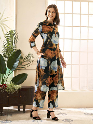 ANOUK Top Palazzos Co-ords Set with Shrug