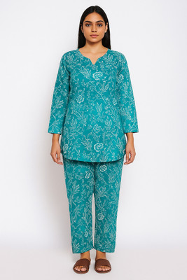 R.R CREATIONS Top Pant Co-ords Set