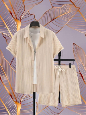 7starenterprise7 Shirt Chino Shorts Co-ords Set