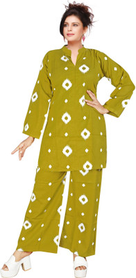 LABELBYASHEE Tunic Palazzos Co-ords Set
