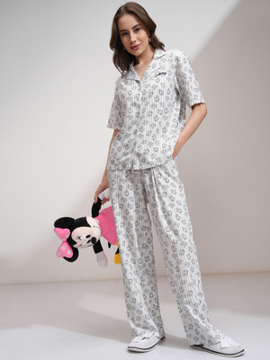 Tokyo Talkies Shirt Palazzos Co-ords Set