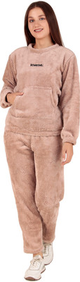 Bombshell Solid Women Track Suit