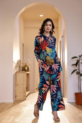 Flavia Creation Top Pant Co-ords Set