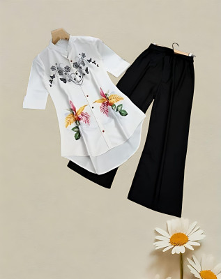 Ganesh Enterprise Shirt Palazzos Co-ords Set