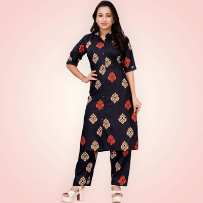 Abhumienterprise Tunic Pant Co-ords Set