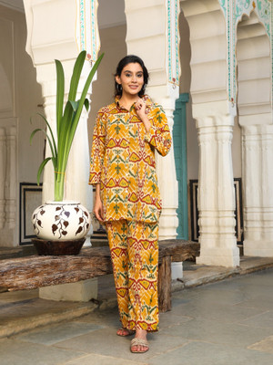 Flavia Creation Top Pant Co-ords Set