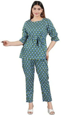 AAR COLLECTIONS Top Pant Co-ords Set