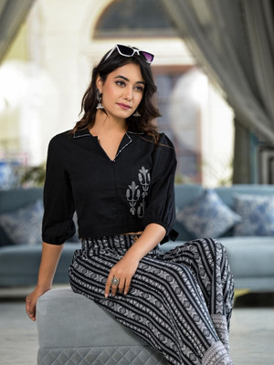 SAJAL SPARSH Tunic Palazzos Co-ords Set