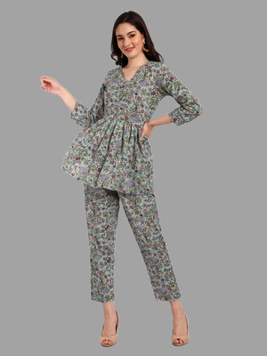 KRATI CREATIONS Top Pant Co-ords Set