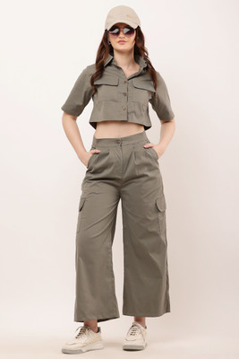 CLOTHINK India Shirt Pant Western Set