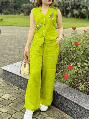 Ramyka Top Palazzos Co-ords Set