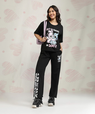 Tokyo Talkies Tshirt Pant Co-ords Set