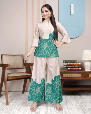 trendsspire Top Palazzos Co-ords Set
