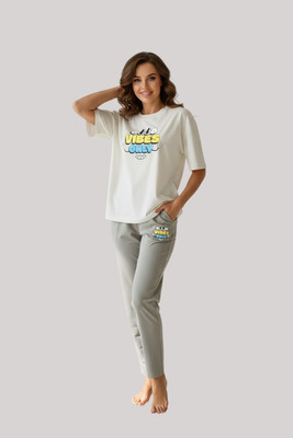 Elvia Tshirt Pant Co-ords Set