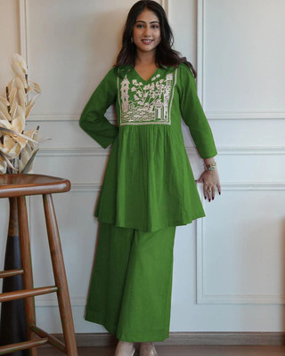 Laveena Fab Tunic Palazzos Co-ords Set