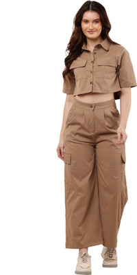 CLOTHINK India Shirt Pant Co-ords Set