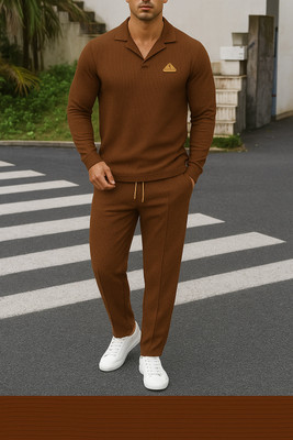 Chrome & Coral Tshirt Pant Co-ords Set