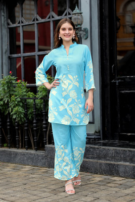 JesoriSaree Top Palazzos Co-ords Set