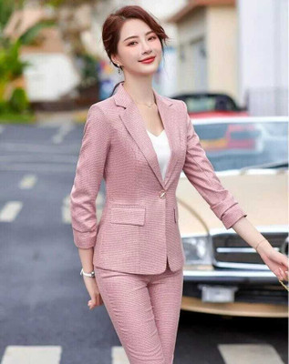 EUPHORIA WARDROBE Top Pant Co-ords Set with Blazer