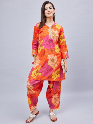 WineRed Tunic Pant Co-ords Set