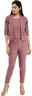 BELSHY Top Pant Western Set with Jacket