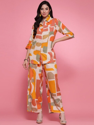 NEYSA Shirt Palazzos Co-ords Set
