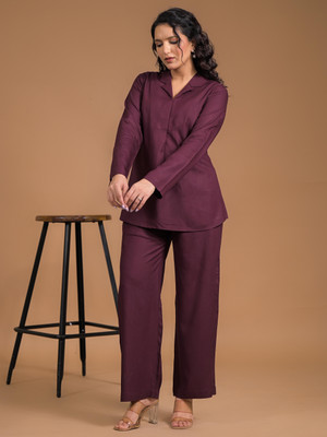 SAANWRI Tunic Palazzos Co-ords Set