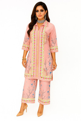 VALENOR Top Palazzos Co-ords Set