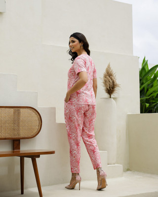 Flavia Creation Top Pant Co-ords Set
