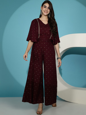 Claura Top Palazzos Co-ords Set