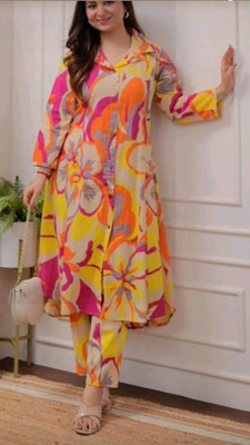 CHARVI CREATION Tunic Palazzos Co-ords Set