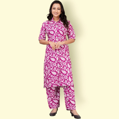 Abhumienterprise Tunic Pant Co-ords Set