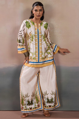 Label Aarna Top Pant Co-ords Set
