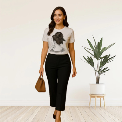 TarrenT HunT Tshirt Pant Co-ords Set with Shrug
