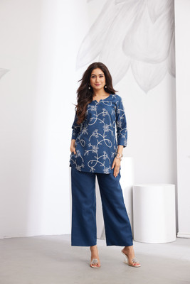 FABZOO Tunic Pant Co-ords Set