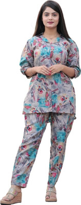 Parth Creation Shirt Palazzos Co-ords Set