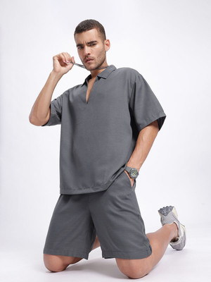 Glitchez Tshirt Regular Shorts Co-ords Set