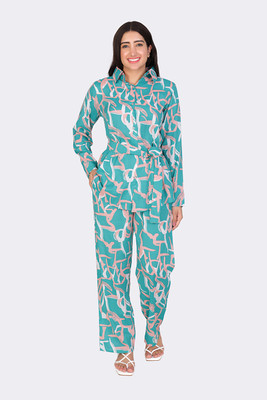 Fashionhub Shirt Palazzos Co-ords Set