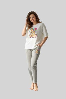 Elvia Tshirt Pant Co-ords Set