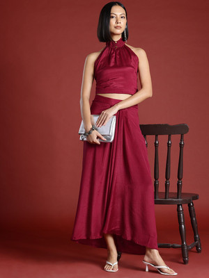all about you Top Skirt Co-ords Set