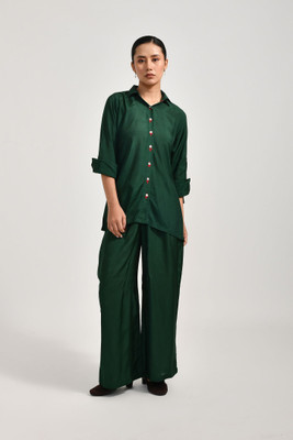 MEERABELLA Shirt Pant Co-ords Set