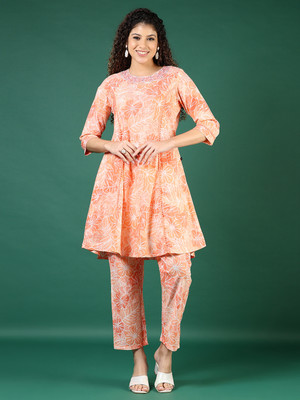 V-MART Tunic Pant Co-ords Set