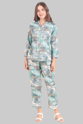 LIME N LEMON Shirt Pant Co-ords Set