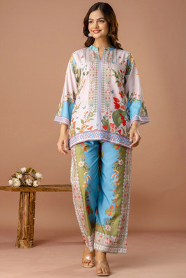 Floressa Top Palazzos Co-ords Set