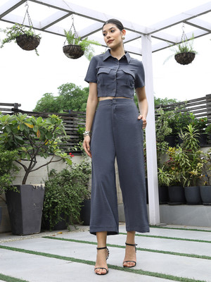 PLUSS Shirt Skirt Co-ords Set