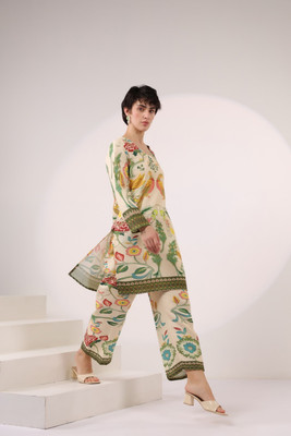 Ekchhavi Top Palazzos Co-ords Set